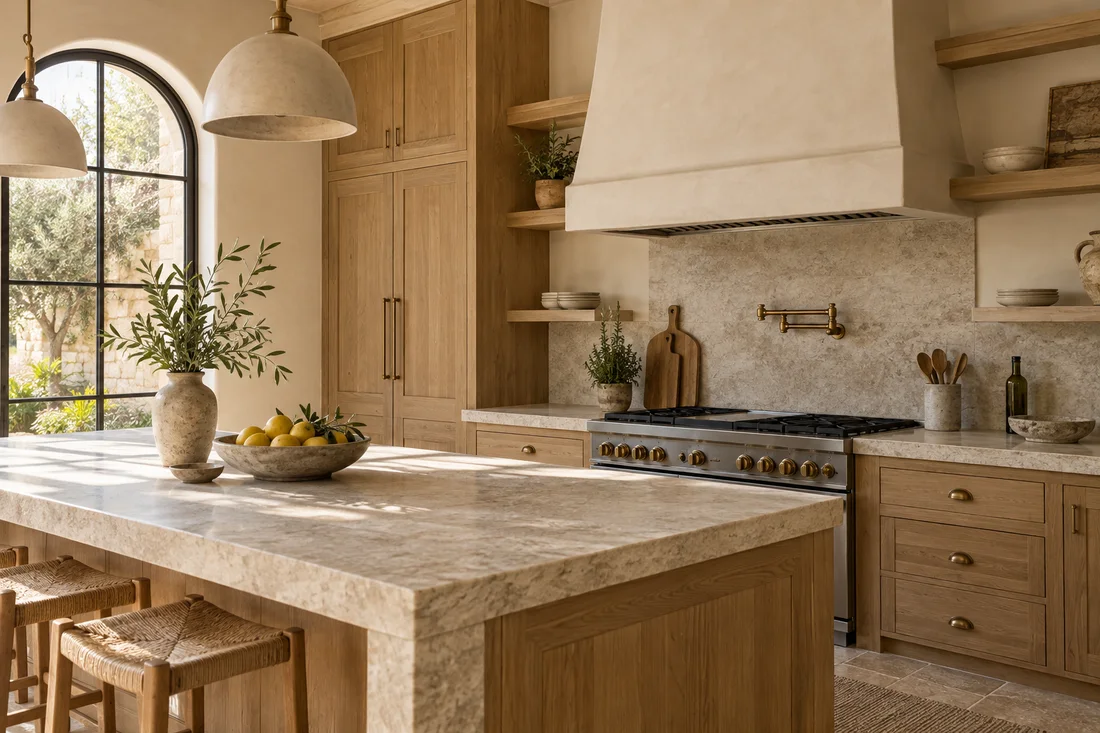Illustrative Mediterranean interior
