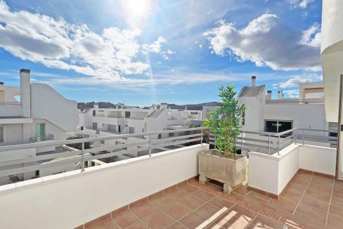 renovated duplex penthouse in La Cala de Mijas